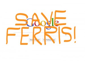 Google page with Save Ferris