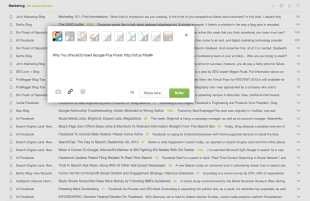 Social media curation with Feedly and Buffer
