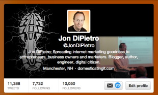 Jon DiPietro on Twitter